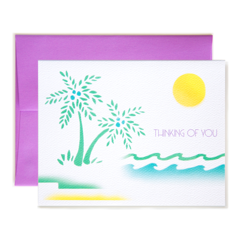Thinking Of You Island Card