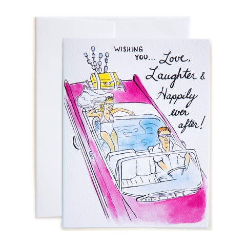 Happily Ever After! Wedding Card