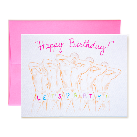 Happy Birthday!  Let's Party! Card