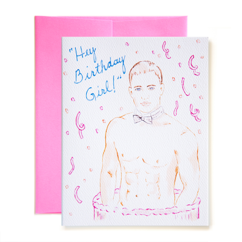 Hey Birthday Girl! Card