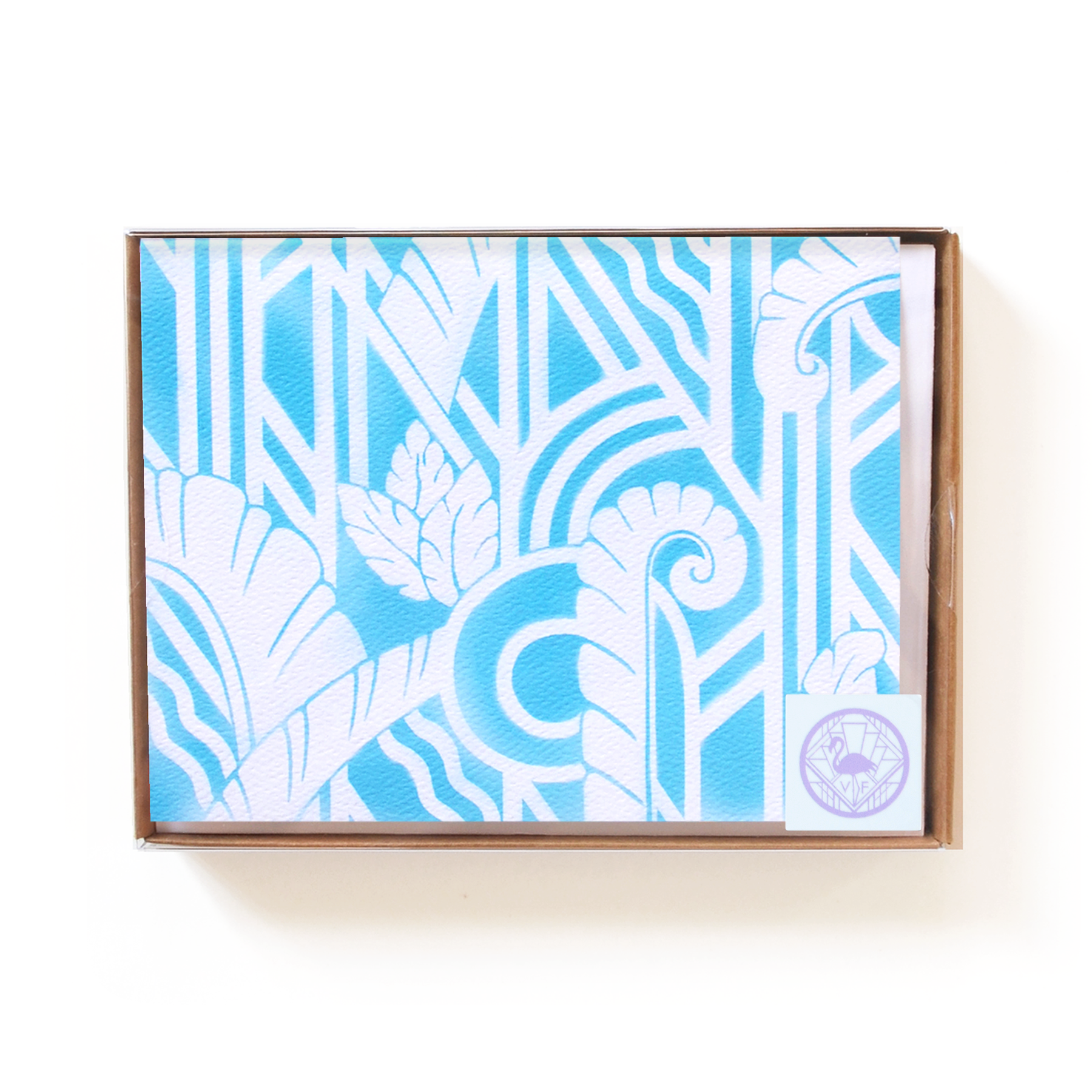 Airbrush Art Deco Notecard Boxed Set