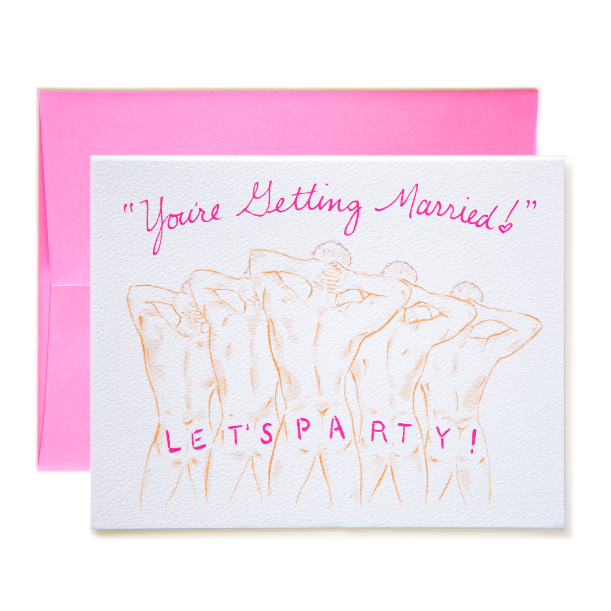 Getting Married Let's Party! Card