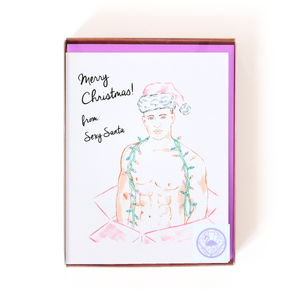 Sexy Santa Card Boxed Set