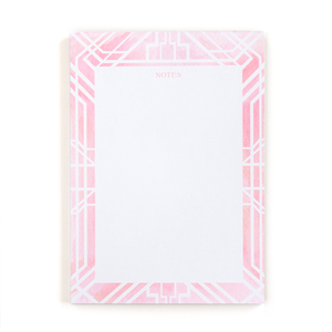 Art Deco notepad