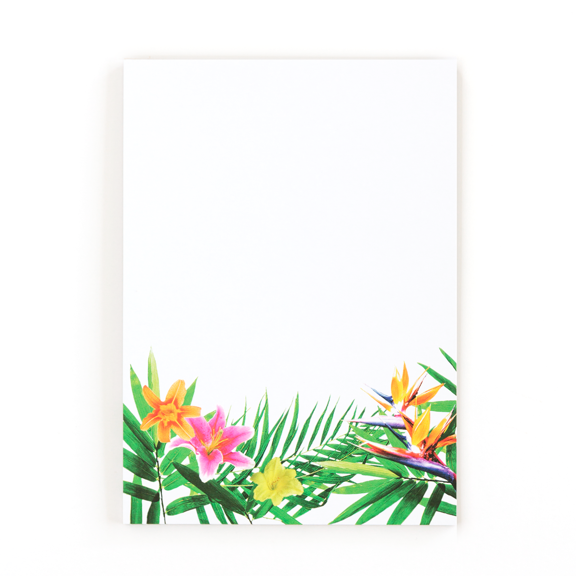 Tropical Floral notepad